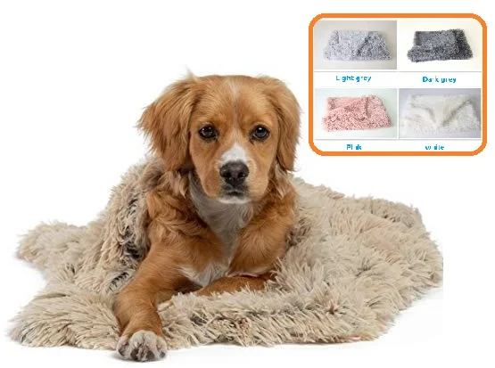 

Pet dog mattress soft fur Dog Blanket warm comfortable sleeping mattress small and medium dog mattress