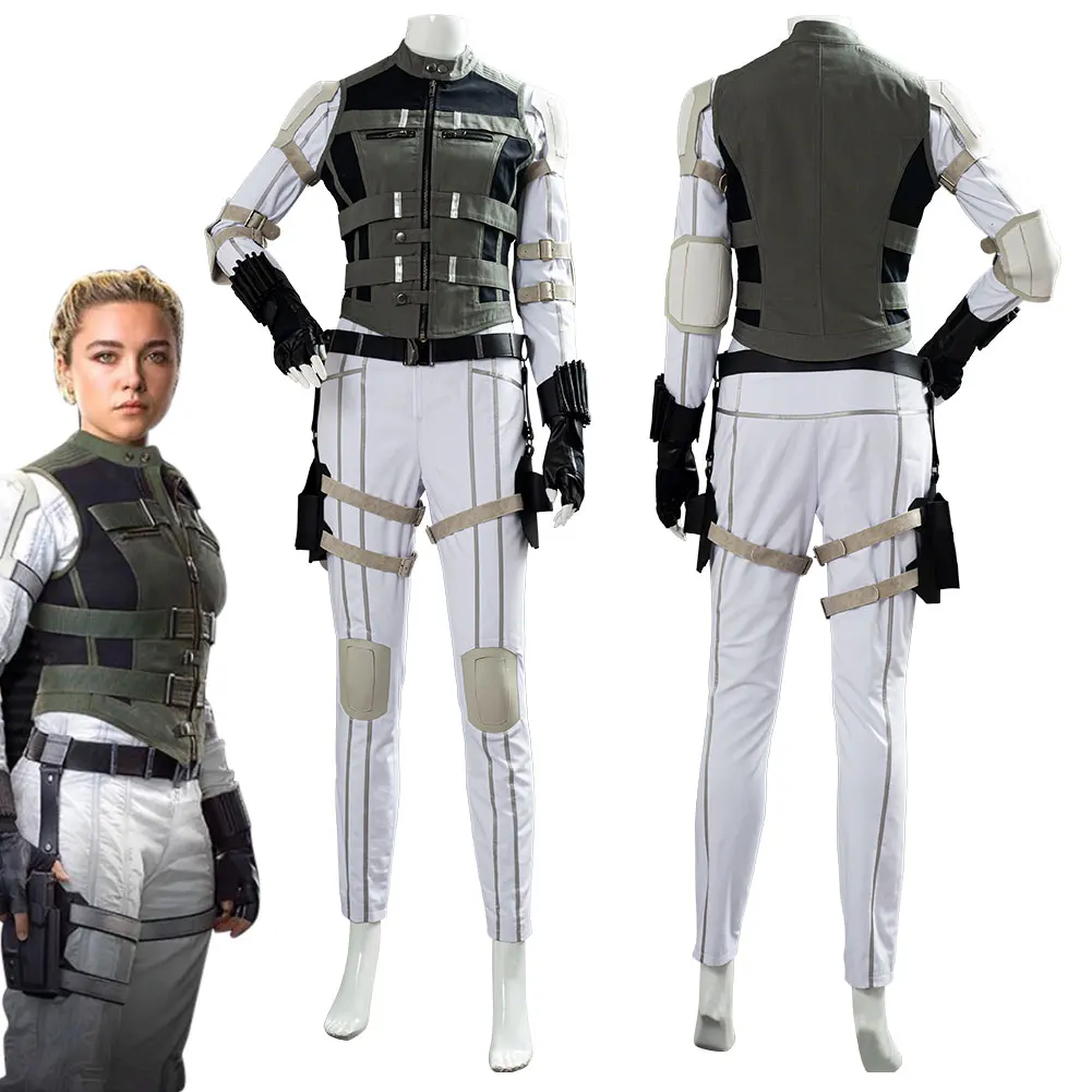 Film Black Widow Yelena Belova Cosplay Costume - AllCosplay.com