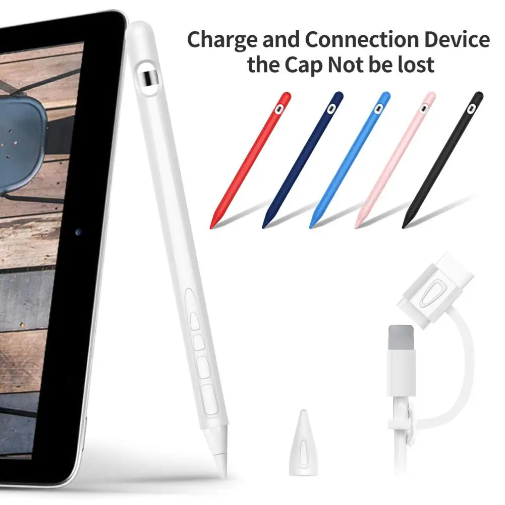 Мягкий силиконовый чехол для Apple Pencil 1|Стилусы планшетов| |