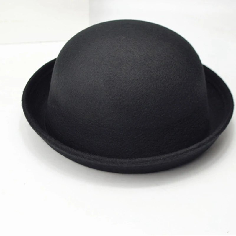 Unisex Solid Breathable Casual Fitted Cap Fashion Women Men Dome Woolen Winter Warm Formal Hat