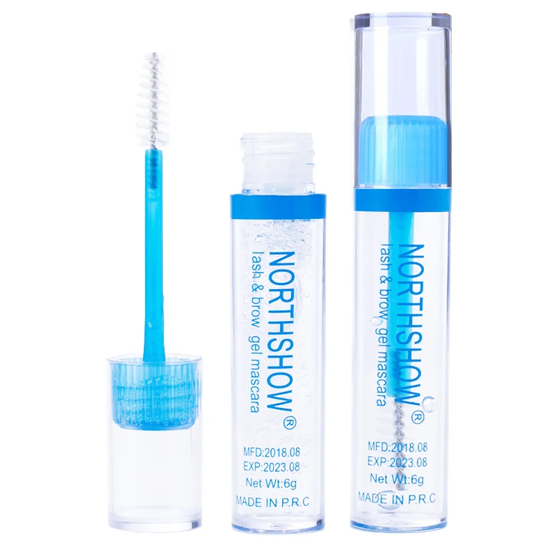 Прозрачный гель для бровей водостойкий прозрачный фиксированный и ресниц