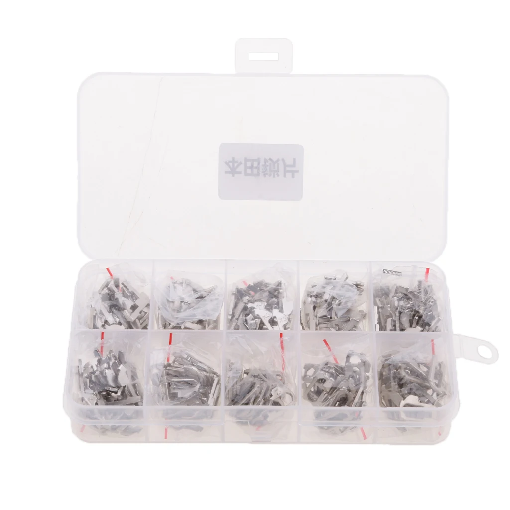 380 Pieces Automotive Car  Ignition Lock Barrel Gasket Reed Plate For Honda