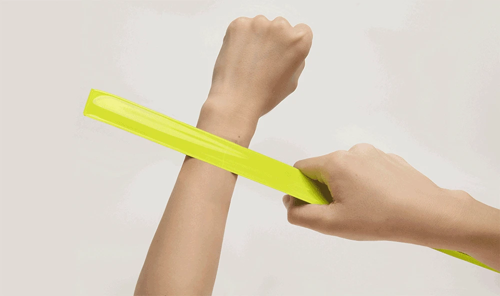 Xiaomi mijia miaomiaoce 38CM Night Reflective Wrist Band One Second Quick Wearing Automatic Flexible Fluorescent Light Strap (7)