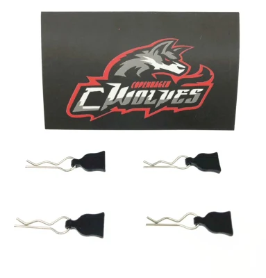 Высококачественный зажим для корпуса 1/10 RC R-образный штифт мягкая резина Hobby