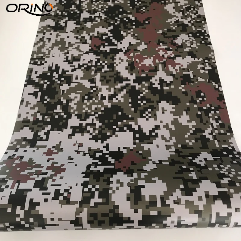 Army Green Digital Car Sticker Wrap Vinyl-4