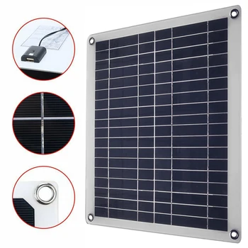 

25W Solar Panel Charger 12/24V Portable waterproof Solar Charger Power Supply Kit for Car Boat Yacht Outdoor travelling, camping
