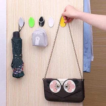 

Creative ABS Leaf Wall Decoration Hook Entrance Bedroom Wall Coat Rack Nordic Children's Room Decoration Hanger