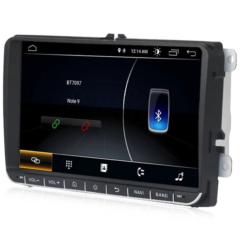 9 дюймов Android 8,1 автомобильный gps-навигатор для GOLF 5, 6 Passat B5, J etta Tiguan Touran Skoda, Seat, Canbus, руль