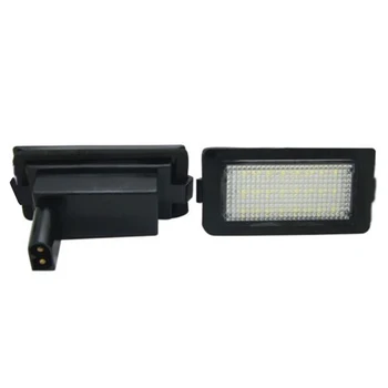 

Car LED Lights Replacement Set Accessories License Plate Lamps Durable