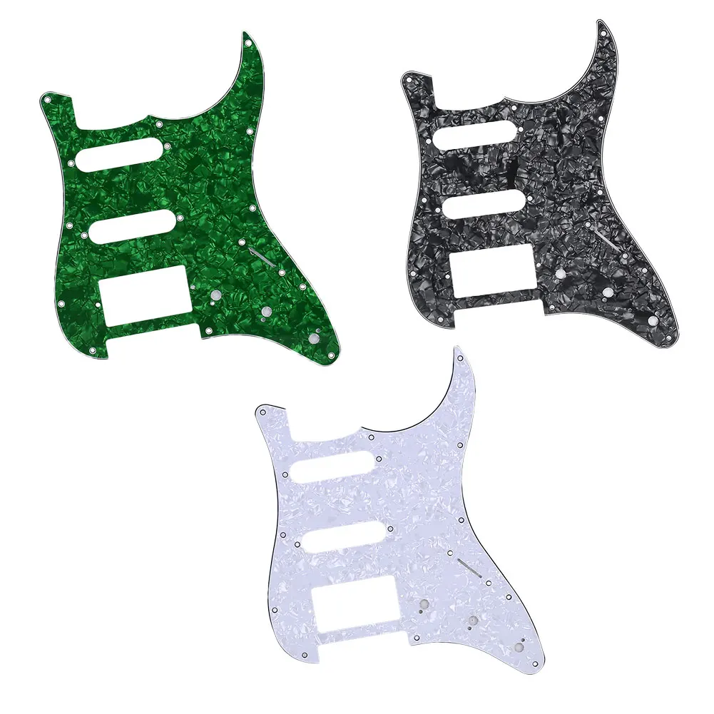 Pickguard Entertainment Replacement Musical Instrument Accessories Electric Guitar Scratch Plate Practical Durable PC for ST