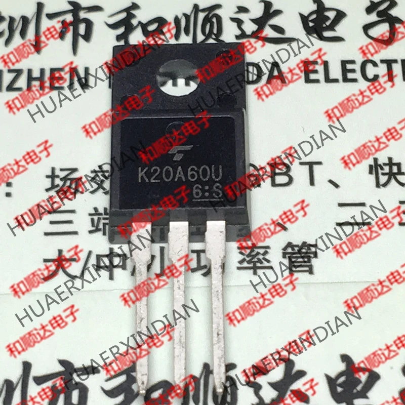 5 шт., новые оригинальные кнопки K20A60U TK20A60U TO-220F