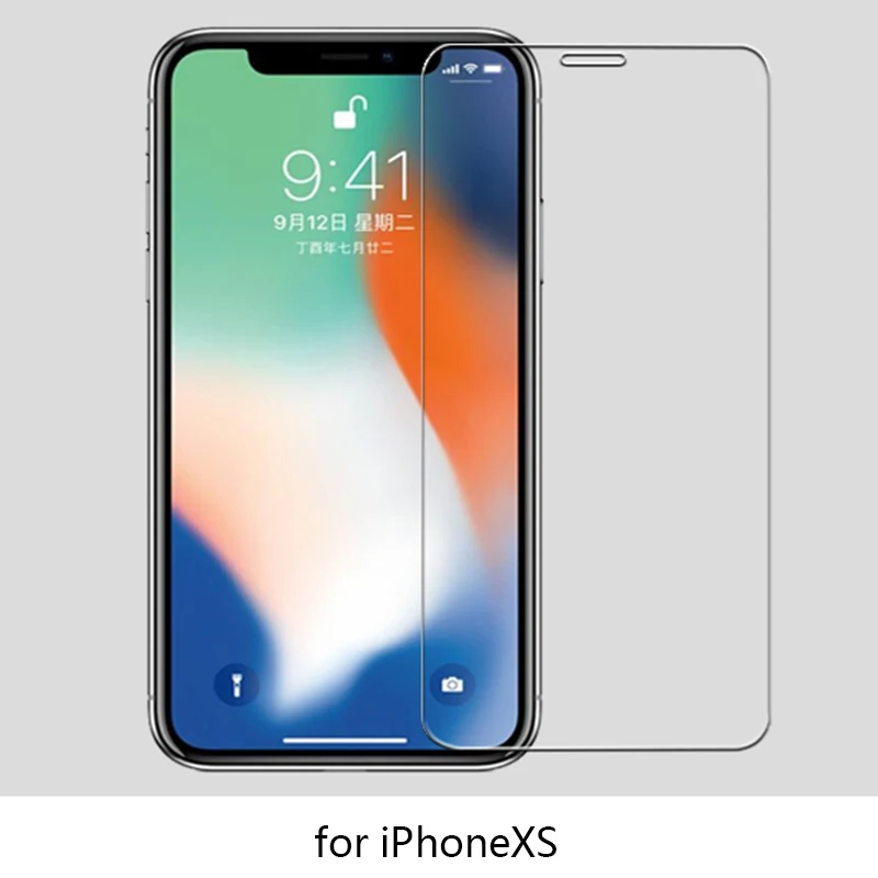 Защитное стекло для iPhone 11 9H 8Plus X XS XR X Max 6 6s 6Plus 11Pro 7 Plus закаленное стекло для iPhone 11 Стекло 9H 11Pro - Цвет: For iPhone XS