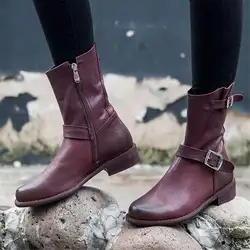 Lapolaka/фирменный дизайн, большие размеры 43, сапоги до середины икры женская обувь ковбойские сапоги из натуральной овечьей кожи женская обувь