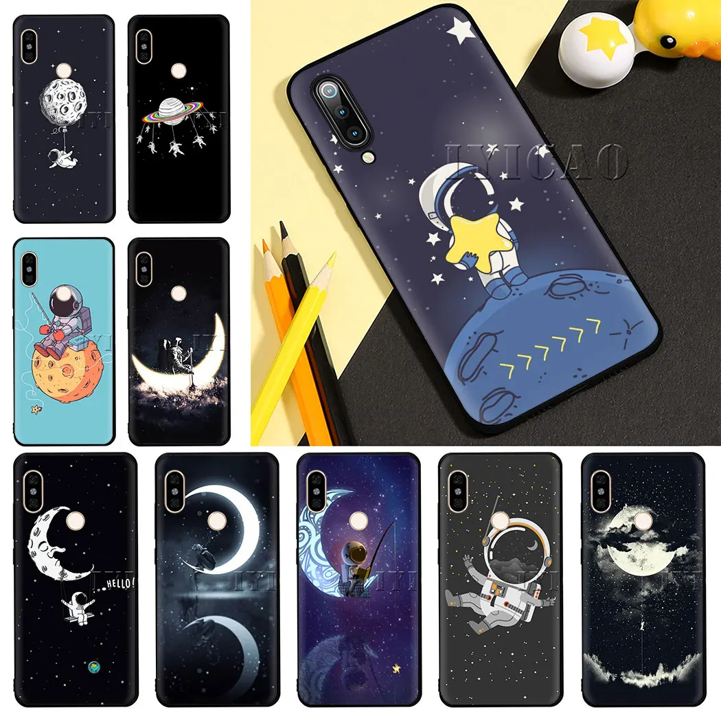 IYICAO Moon Swing Мягкий силиконовый чехол для Redmi K20 Proo 7A Go Note 5 6 7 Pro 5A Prime Case | Мобильные