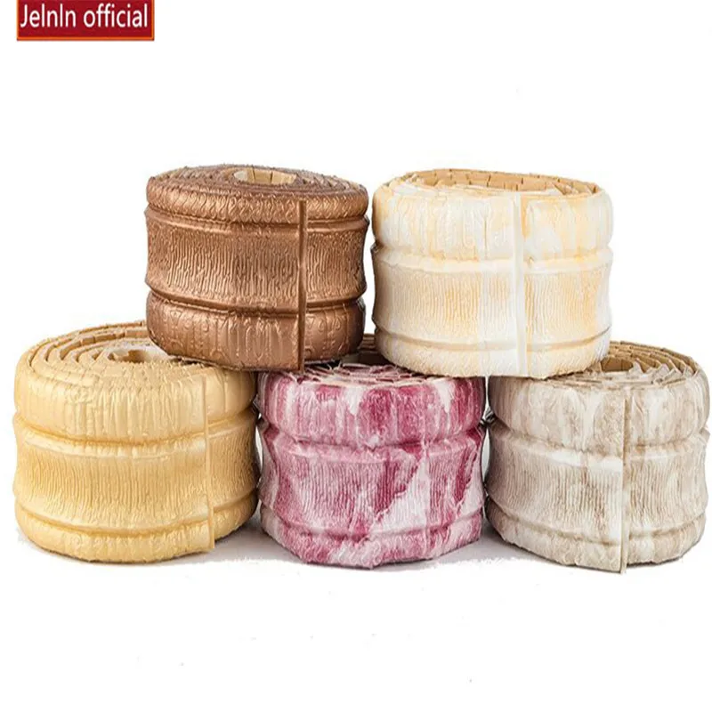 Decorative strip pressure border self-adhesive wall stickers decorative background waist line skirting paper | Дом и сад