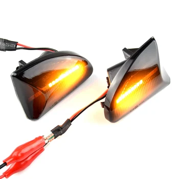 

2pcs LED Dynamic Side Marker Fender Light Turn Signal Light For Mercedes Benz Smart Fortwo W451Coupe Cabrio Amber Turn Lamp