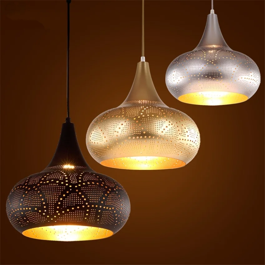 Arabian Style Pendant Light Modern Led Luxury Minimalist Iron Hang Fixtures Restaurant Dining Living Room Bar Indoor Lighting | Освещение