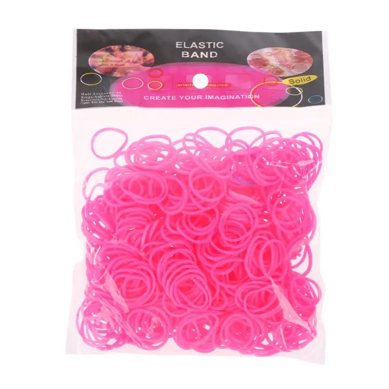 600 шт радужные Мега заправляемые резинки DIY Браслеты вечерние украшения для девочек - Цвет: 10