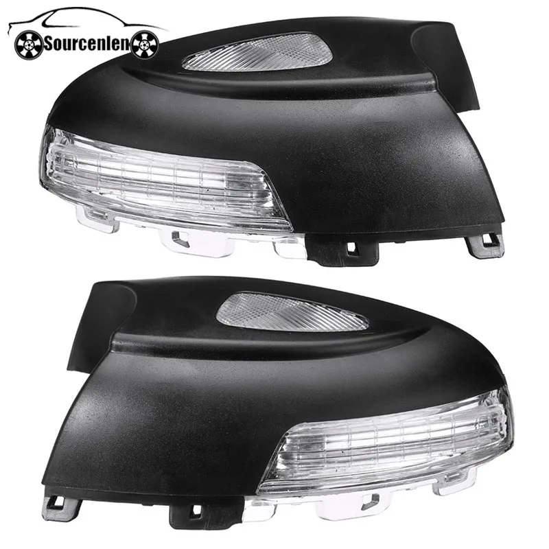 

Car Left Right Rearview Side Mirror Turn Signal LED Repeater Light Lamp for VW Sharan 2012 2013 2014 Tiguan 2007 2008 2009