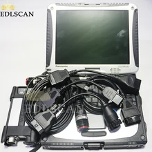 EDLSCAN HD Автомобильная диагностическая инструмент для volvo Vocom II 88894000 евро 6 Экскаватор диагностический сканер Vocom II лучше, чем Vocom 88890300