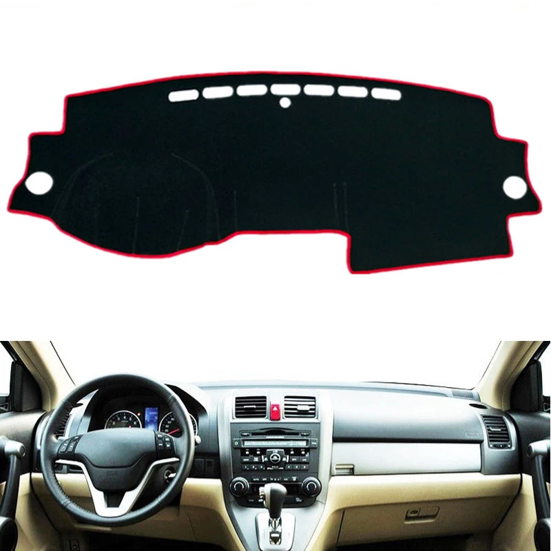 

Car Dashboard Cover Mat Pad Dashmat Sun Shade Instrument Protect Carpet For Honda CR-V CRV 2007 2008 2009 2010 2011 Accessories
