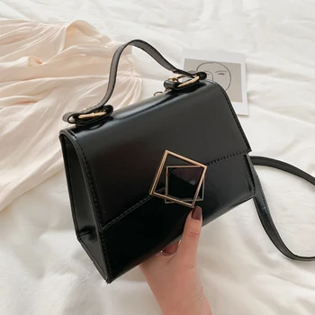 

Crossbody Bags for Women 2020 New Fashion Small Handbag High Quality PU Leather Shoulder Bag Ladies Mini Messenger Bag Black Red