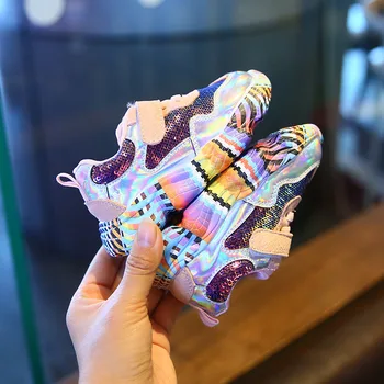 

2020 New Spring Children Sport Sneakers Fashion Kids Antislip Soft Sneakers Girls Boys Toddler Shoes Cute Running Shoes Fashion