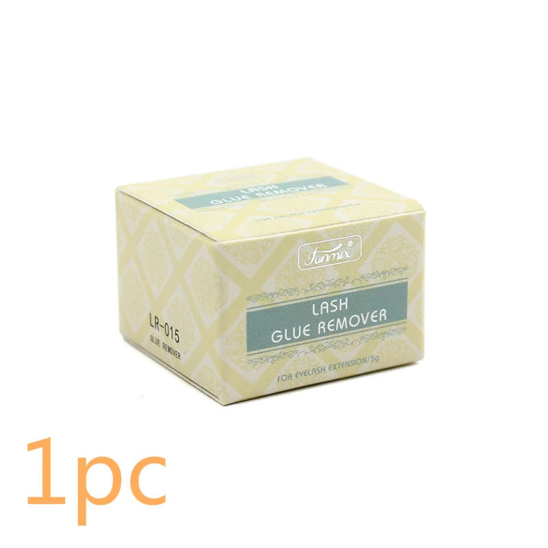 1pc 5 г наращивание ресниц Pro крем Тип клей/клей для снятия макияжа натуральный запах клей для наращивания накладных ресниц TSLM2 - Цвет: 1pc