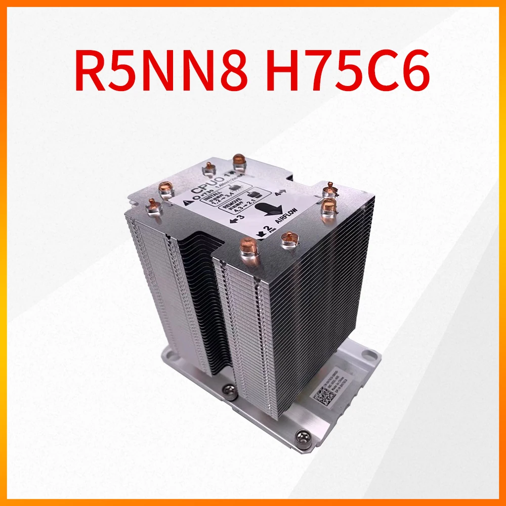 Original R5NN8 H75C6 0R5NN8 0H75C6 Server Radiator Suitable For DELL Precision T7820 T7920 | Электроника
