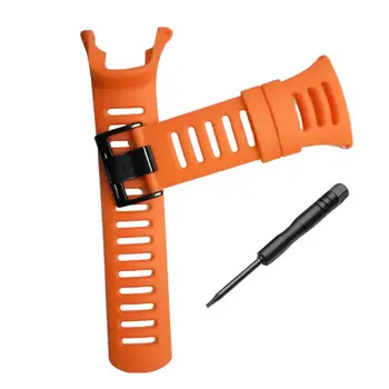 

Soft Soft Rubber Wrist Strap Watchband Replacement for SUUNTO Ambit 1 2 3 4 Peak 2R 2S 3S 3R SAPPHIRE Smart Watch Bracelet