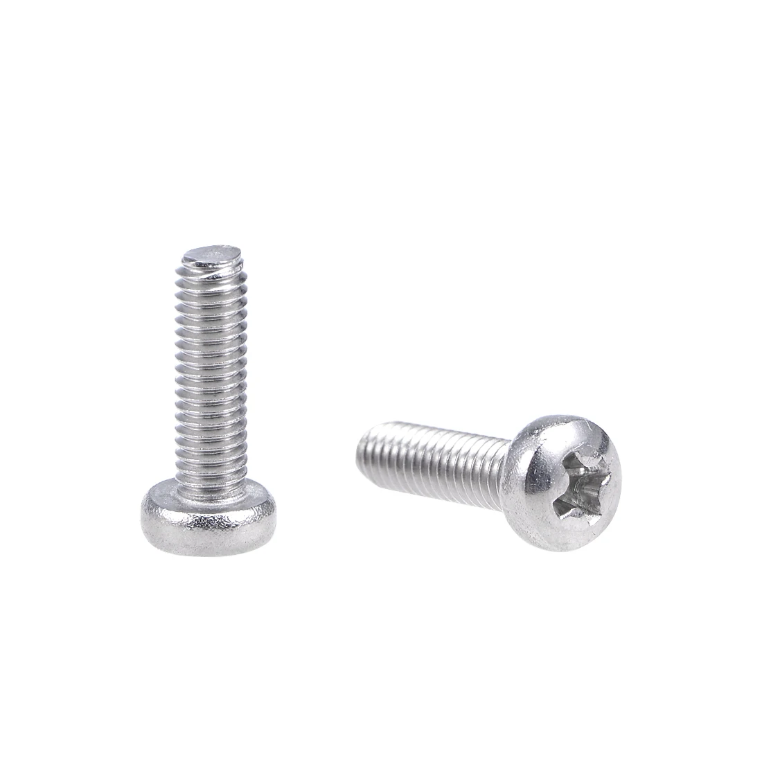 

uxcell M2x8mm Machine Screws Pan Cross Head Screw 304 Stainless M3x10mm 30Pcs