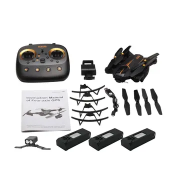 

XS812 RC Drone 4K Drones 2.4G Remote Control Toy with WiFI FPV Camera Helicopter Follow Me Foldable Aircraft VS F11 SG906