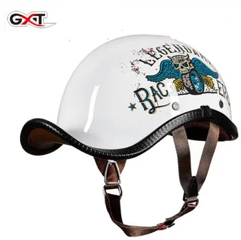 

GXT Motorcycle Helmet Vintage Retro Motocross Capacete Open Face Casco Moto Motorbike Moto Helmet Racing Riding Helmet