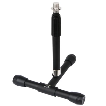 

Hot-Alctron KS-2 Adjustable Microphone Stand Desk Holder Mic Stand Table Top Mount T-Shaped Base