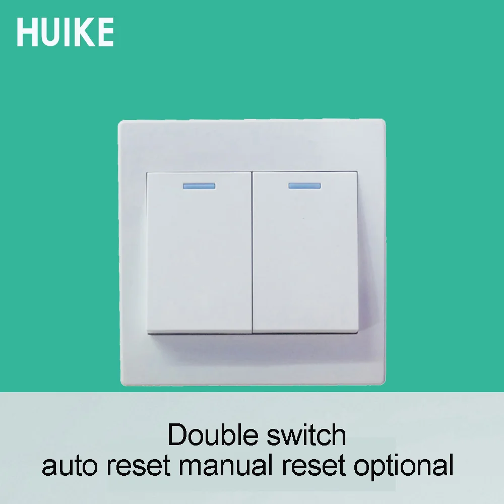 10 PCS Plastic Door Exit Button White Color Access Control System Accessories Release Wall Switch 10A 250V For Lamp
