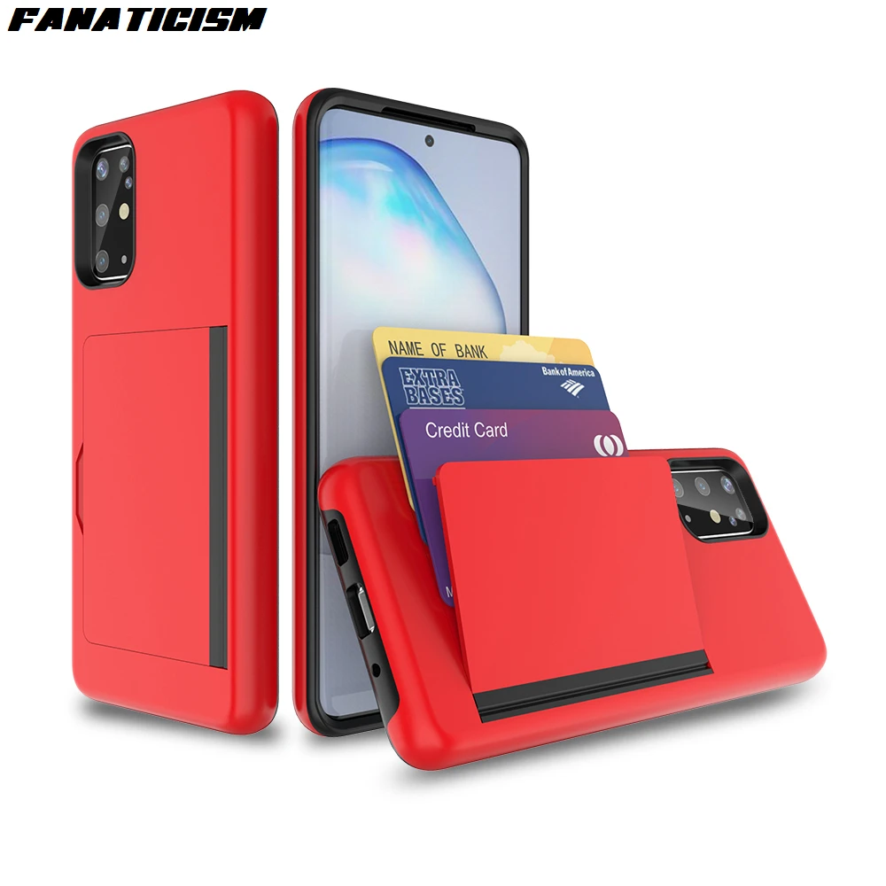 US $395.00 200pcs PCTPU Hybrid Flip Case Armor Shockproof Wallet Cases For Samsung Galaxy S20 Plus S20 Ultra S20 Case Card Holder Cover