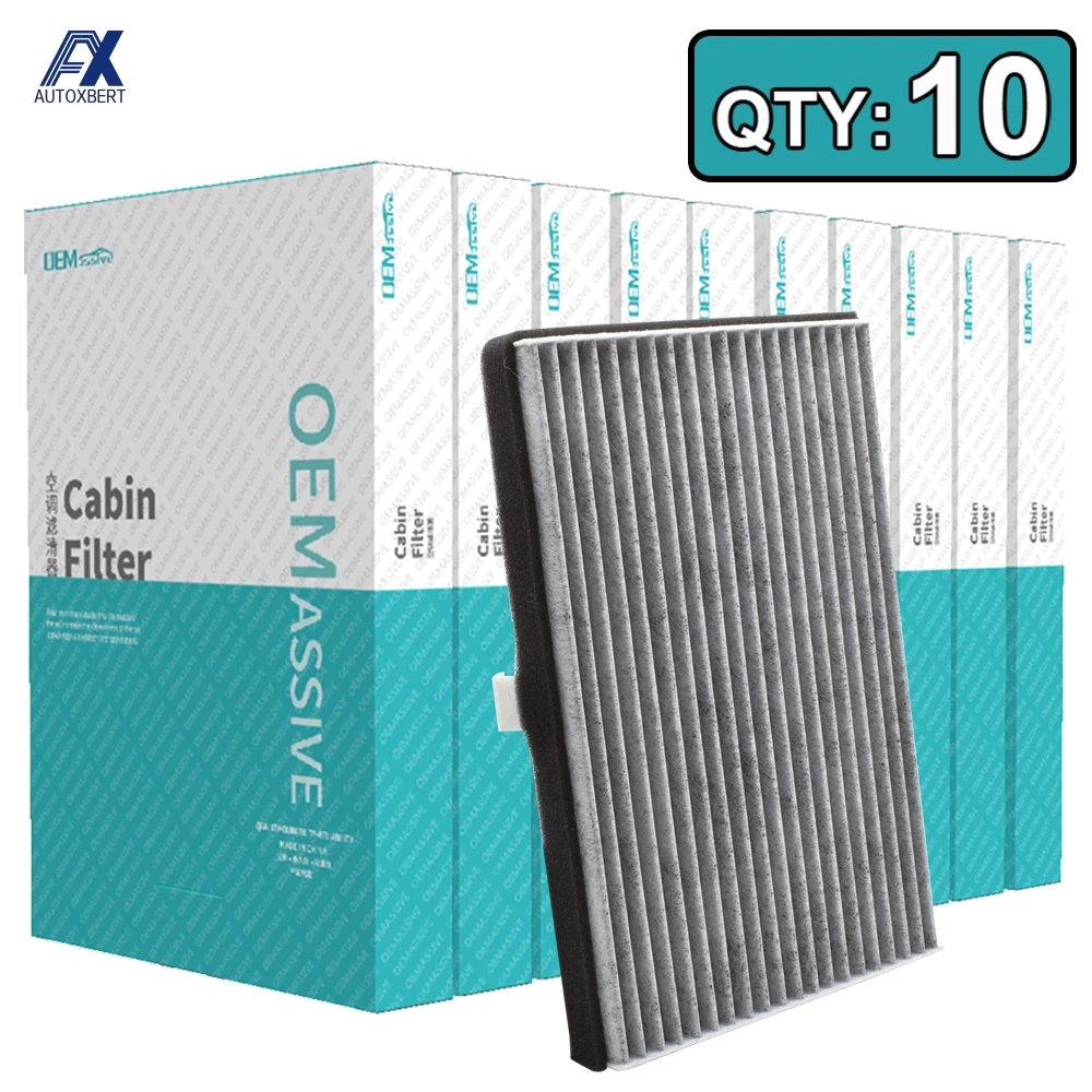 

10x Car Pollen Cabin Air Filter For Chevy Impala Lumina Oldsmobile Cutlass Intrigue Pontiac Grand Prix 2004 2005 2006 2007 2008