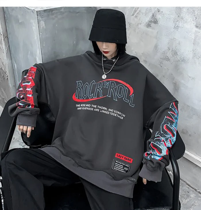 Aelfric Eden Rock Rose флисовые мужские толстовки с капюшоном Harajuku повседневные хлопковые пуловеры модные уличные толстовки
