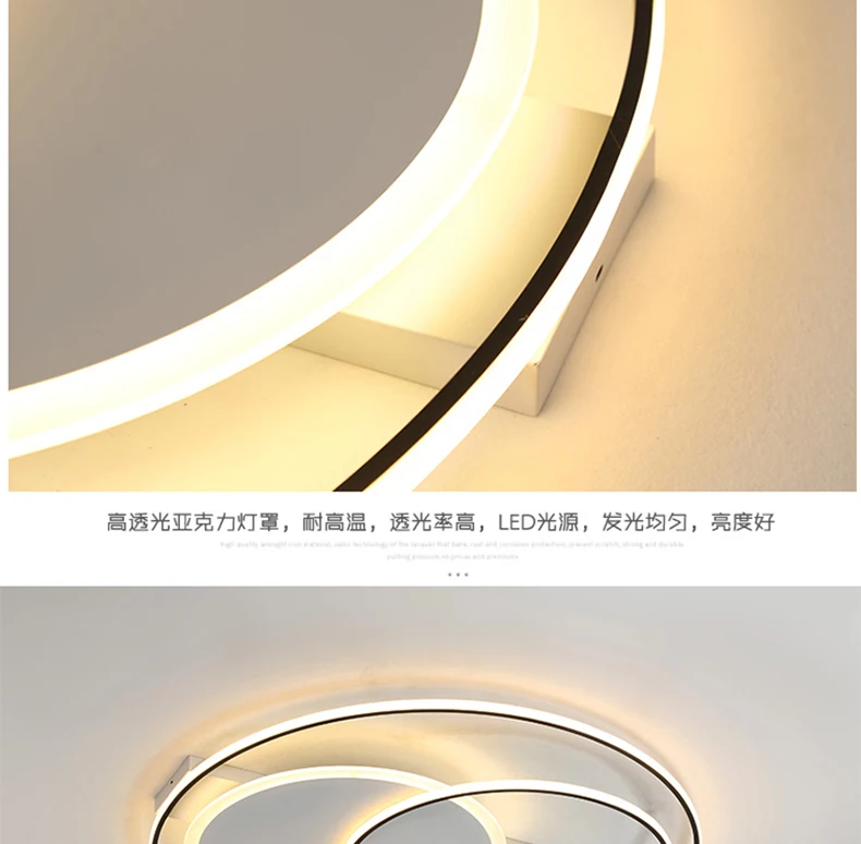 Chandelierrec AC90-260V потолочные люстры светильники для гостиной спальни Современные светодиодные люстры низкие потолки канделябро