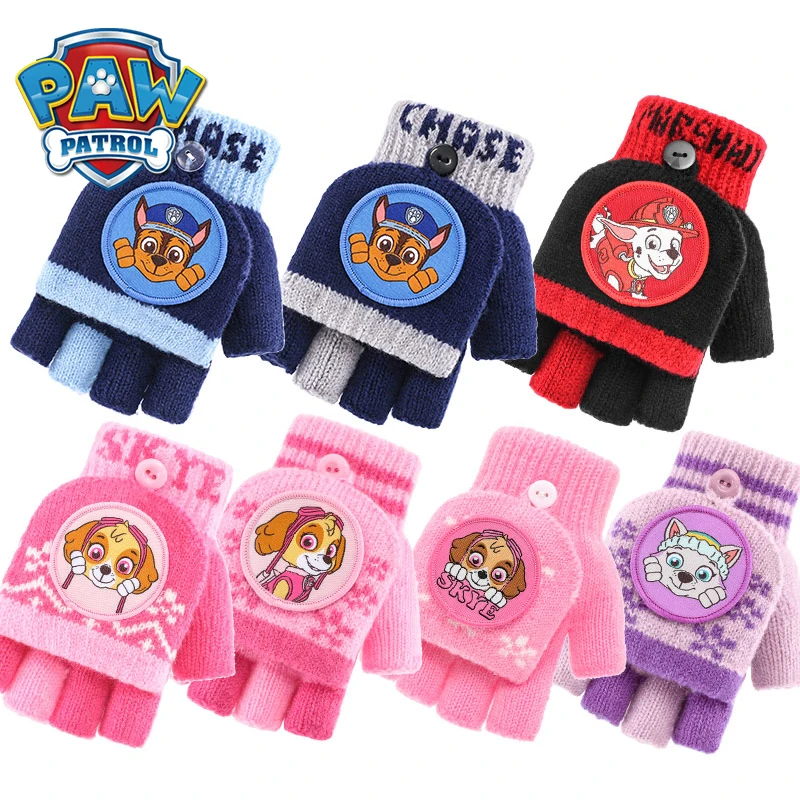 Paw Patrol канцелярские принадлежности Дети милый мультфильм Канцелярский набор Подарочная коробка Щенячий патруль зимние перчатки Пылезащитная маска детские подарки на день рождения S88