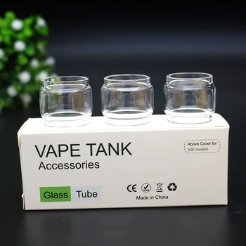 

3pcs Replacement Glass tube for VECO solo plus Atomizer transparent Bubble Pyrex Glass tube