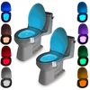 LED Toilet WC Light PIR Motion Sensor 8 Colors Toilet Seat Night Light Waterproof WC Backlight For WC LED Luminaria Lamp ► Photo 1/6