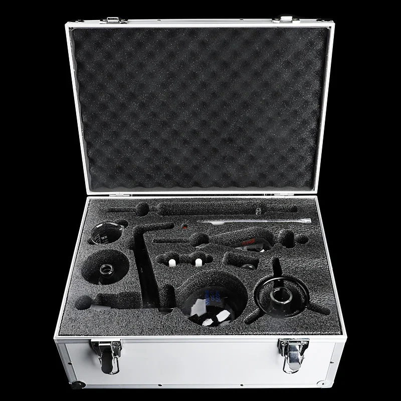 Lab Experiment Kit Chemistry Test Tool Box Distillation Set Glassware Distiller Apparatusset 500ml Flask