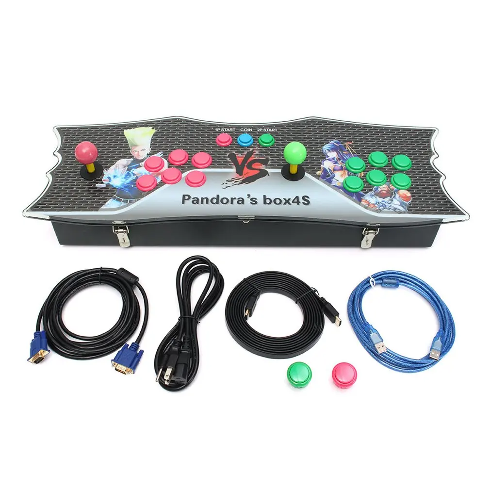 

Super Cool Design 800 Games Home Multiplayer Arcade Game Console Kit Set Double Joystick Children Game Console