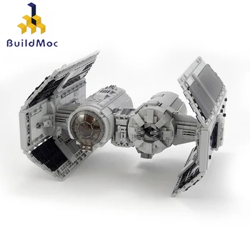 

MOCBlock Star Wars Movies TIE Bomber Soldier Figures Imperial TIE Fighter Model Starwars Spaceship Building Blocks Toys Star War