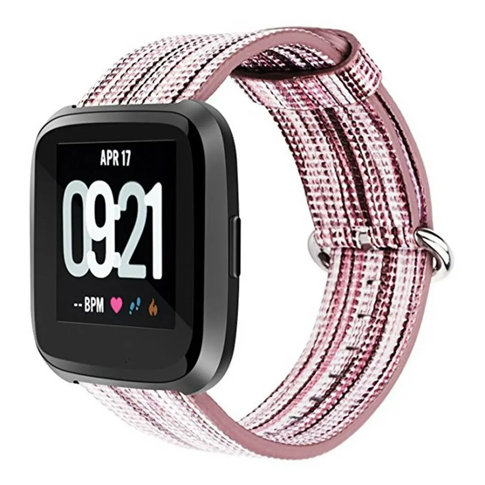 Ремешок для Fitbit Versa из натуральной кожи многоцветный сменный ремешок для часов Ремешок для часов Браслет для Fitbit Versa