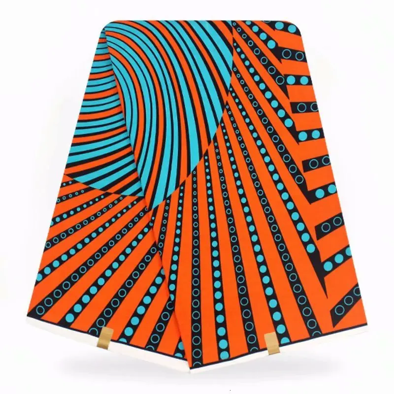 6 ярдов из Анкары и Нигерии принт батик ткань фабричное кружево Материал настоящий батик в африканском стиле ткань из восковой ткани для женщин платье костюм