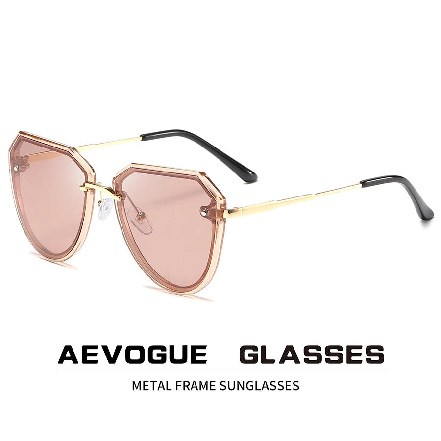

AEVOGUE New Sunglasses Women Cat Eye Gradient Lens Fashion Retro Glasses Brand Design Feminino Cute Oculos De Sol UV400 AE0884