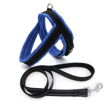 

Light Blue Small Medium Dog Harness Vest Cute Pull Chihuahua Pitbull German Shepherd Puppy Dog Rope Collar Pet Products QII50GQY