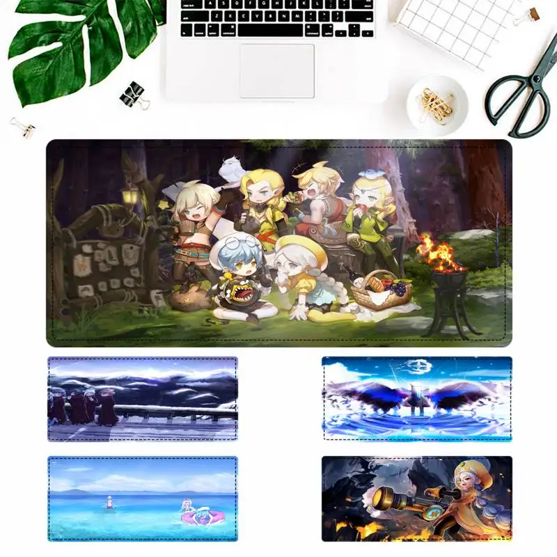 Красивый коврик для мыши Dragon Nest ПК ноутбук геймерский аниме игровой клавиатуры